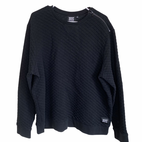 Wht Space Shaun White Quilted Pullover Sweater - Picture 1 of 6